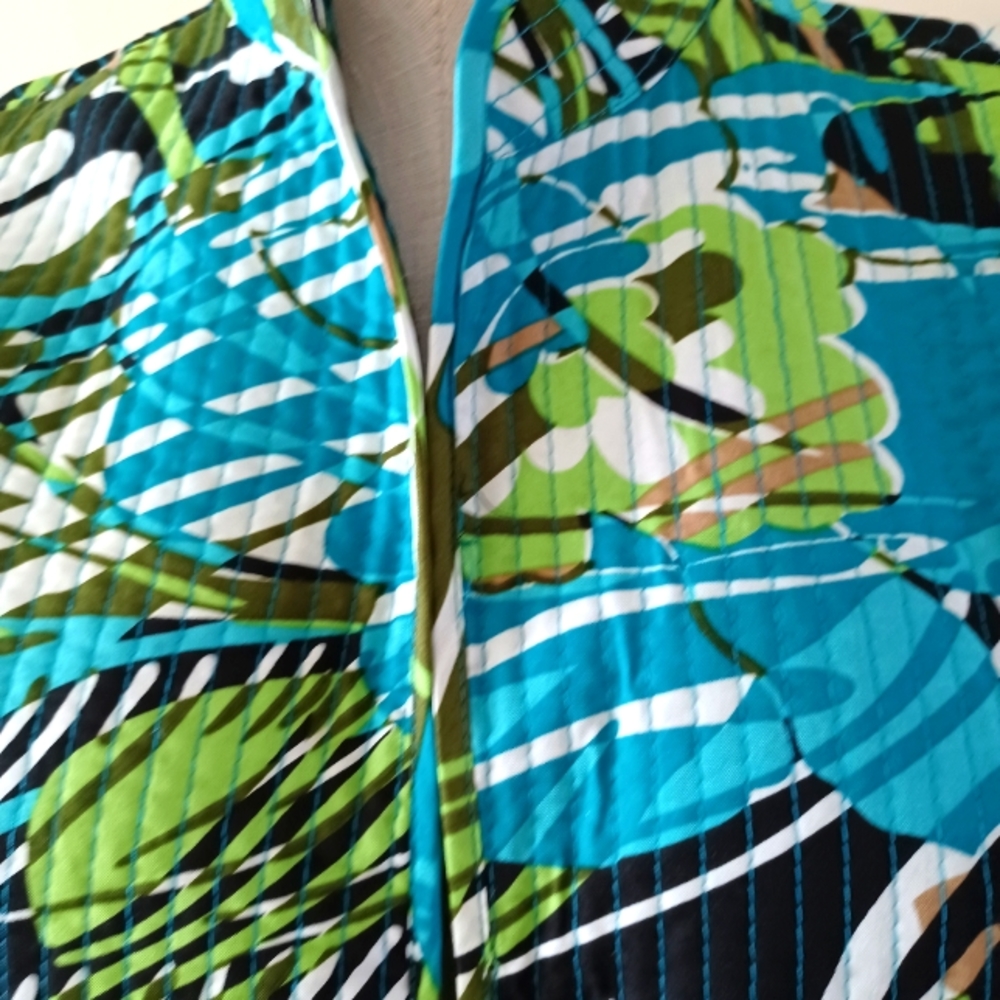 Nomadic Traders Forest & Turquoise Open Front Rev… - image 7